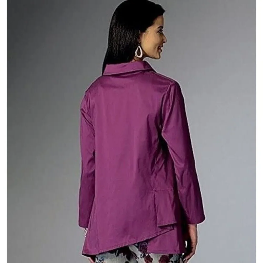 Butterick Sewing Pattern 6325 Shirt Top Blouse Misses Size XS-M‎
